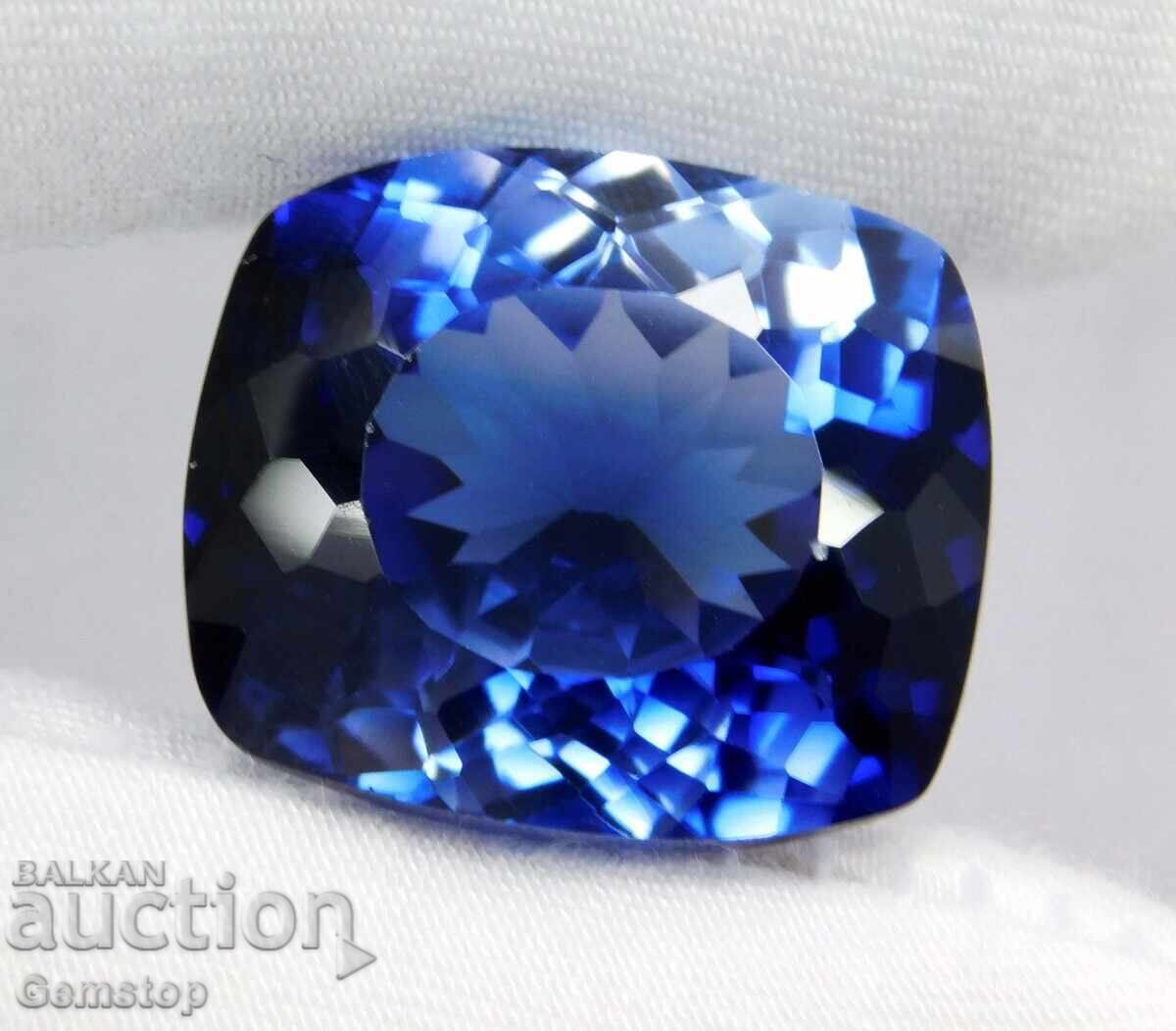 ΒΖΤ! 29.30 ct φυσικό ζαφείρι cushion πιστοποιημένο. VGTL από 1€! ΒΖΤ! 29.30 ct φυσικό ζαφείρι cushion πιστοποιημένο. VGTL από 1€!