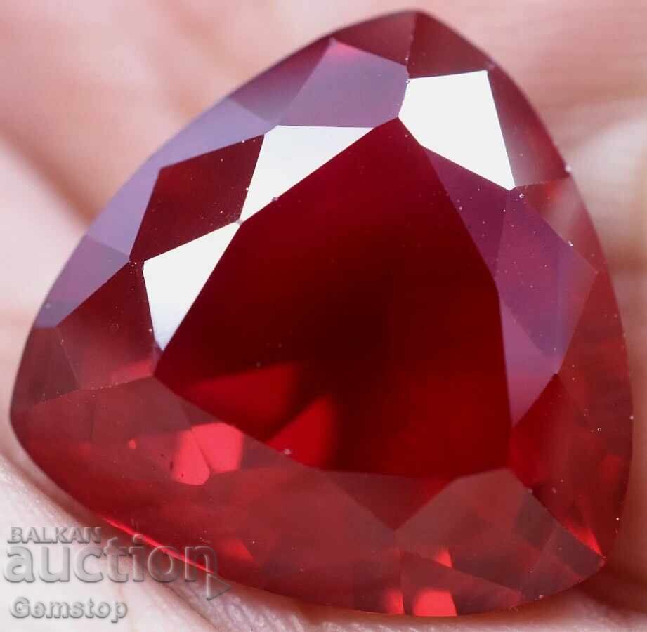 Licitație BZȚ! 24.60 ct rubin natural trilion certificat GGL de la 1st! Licitație BZȚ! 24.60 ct rubin natural trilion certificat GGL de la 1st!