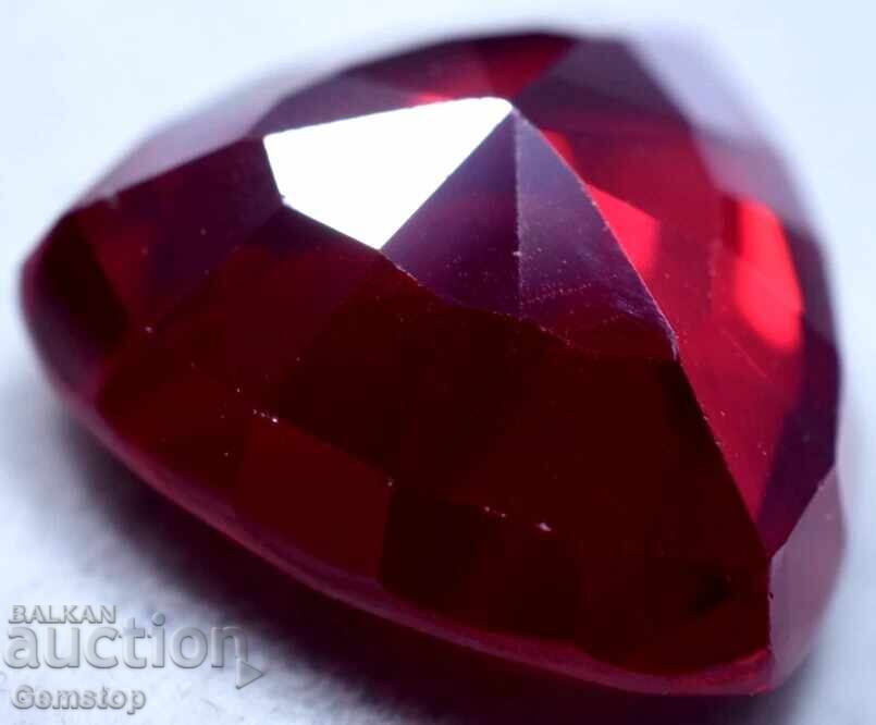 BZȚ! 24.60 ct rubin natural trilion certificat GGL de la 1st! - 6 BZȚ! 24.60 ct rubin natural trilion certificat GGL de la 1st! - 6