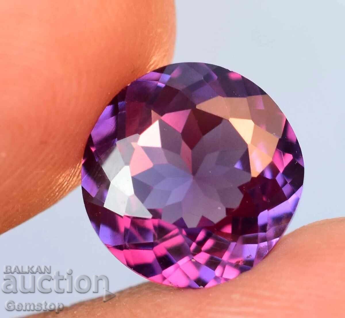 BZTs! 5.55 ct natural alexandrite round certified AGL from 1st! with price 56.00 BGN | € 28.63 BZTs! 5.55 ct natural alexandrite round certified AGL from 1st! with price 56.00 BGN | € 28.63