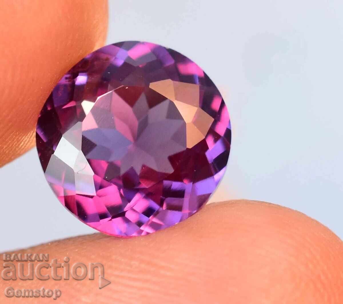 Delivery of BZTs! 5.55 ct natural alexandrite round certified AGL from 1st! Delivery of BZTs! 5.55 ct natural alexandrite round certified AGL from 1st!