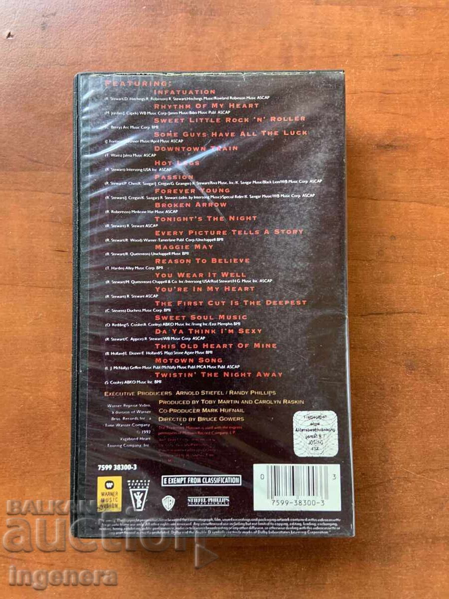 Video Cassette Cassette Rod Stewart - Music - 5