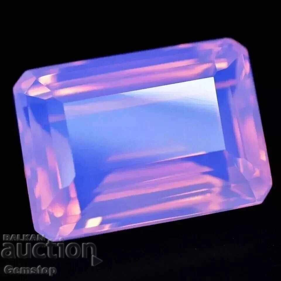 Δημοπρασία ΒΖΤ! 17.55 καρατίων φυσικό οβάλ οπάλ στρογγυλό πιστοποιημένο AGL από 1 λεπτό!