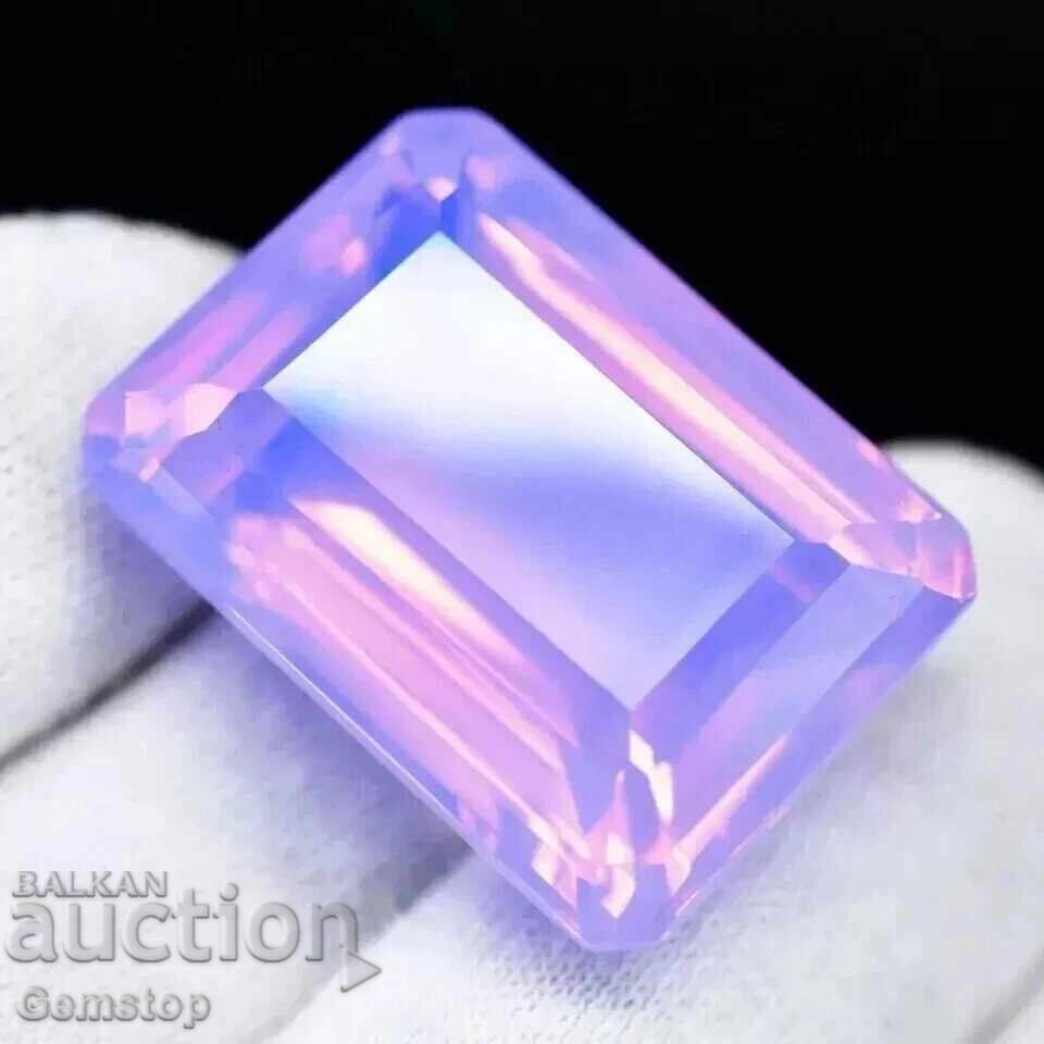 ΒΖΤ! 17.55 καρατίων φυσικό οβάλ οπάλ στρογγυλό πιστοποιημένο AGL από 1 λεπτό!