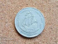 Ανατολικές Καραϊβικές 1 δολάριο, 2004