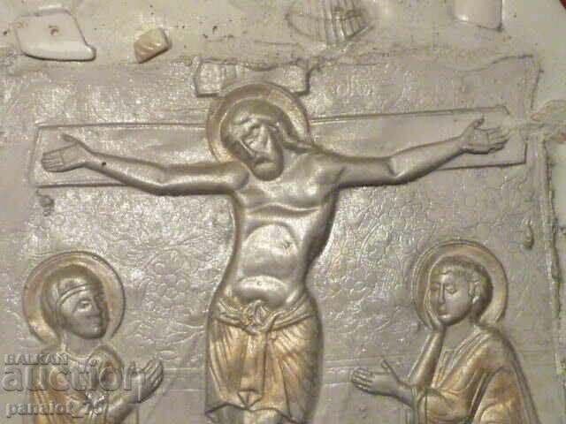 Icon "Crucifixion of Christ" - liquid stone with price 22.00 BGN | € 11.25