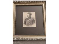 Πρίγκιπας Φερδινάνδος της Σαξονίας-Κόμπουργκ και Γκότα - πορτρέτο ξυλογραφία 1888