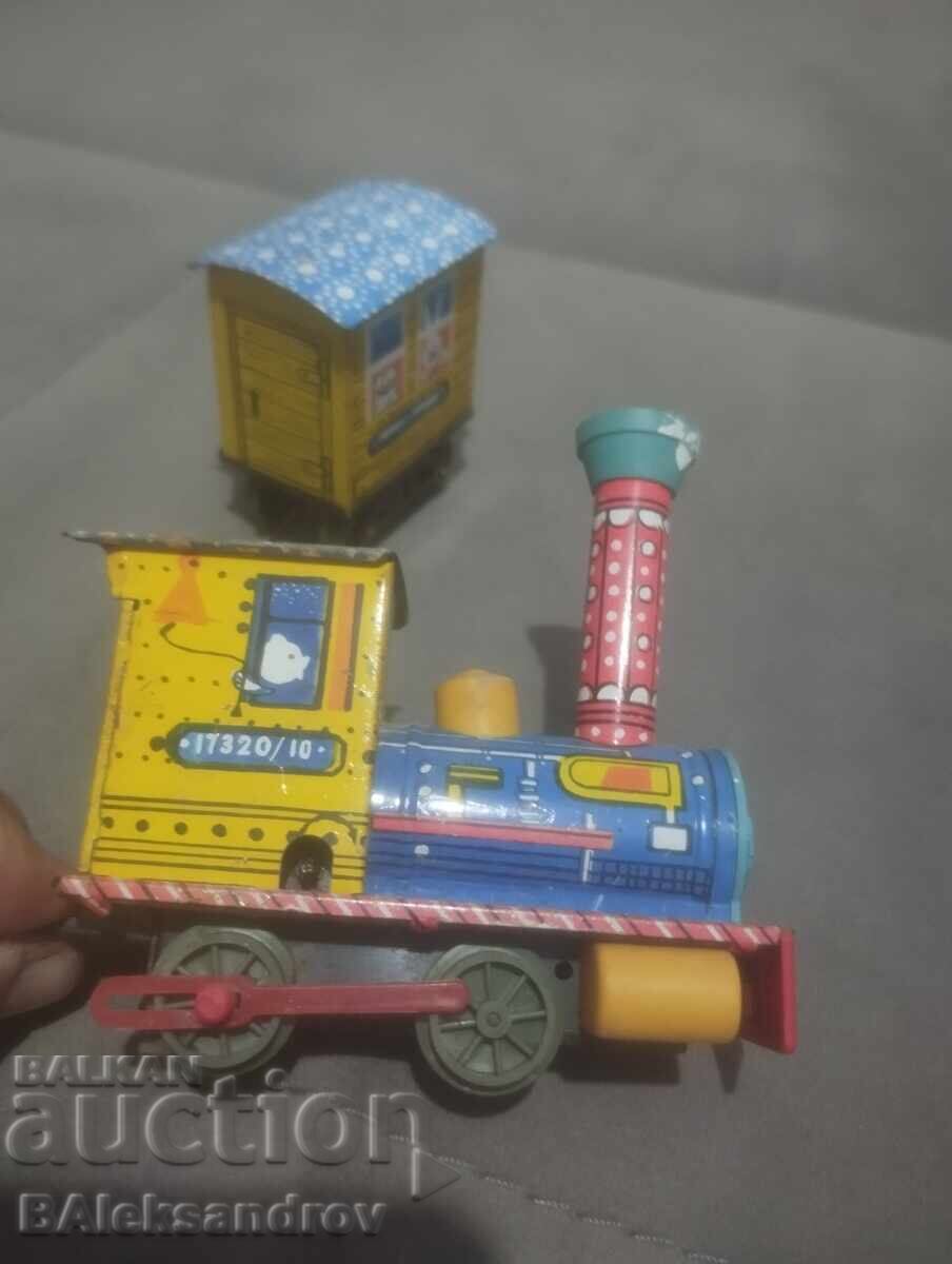 Jucărie veche mecanică din tablă - 5