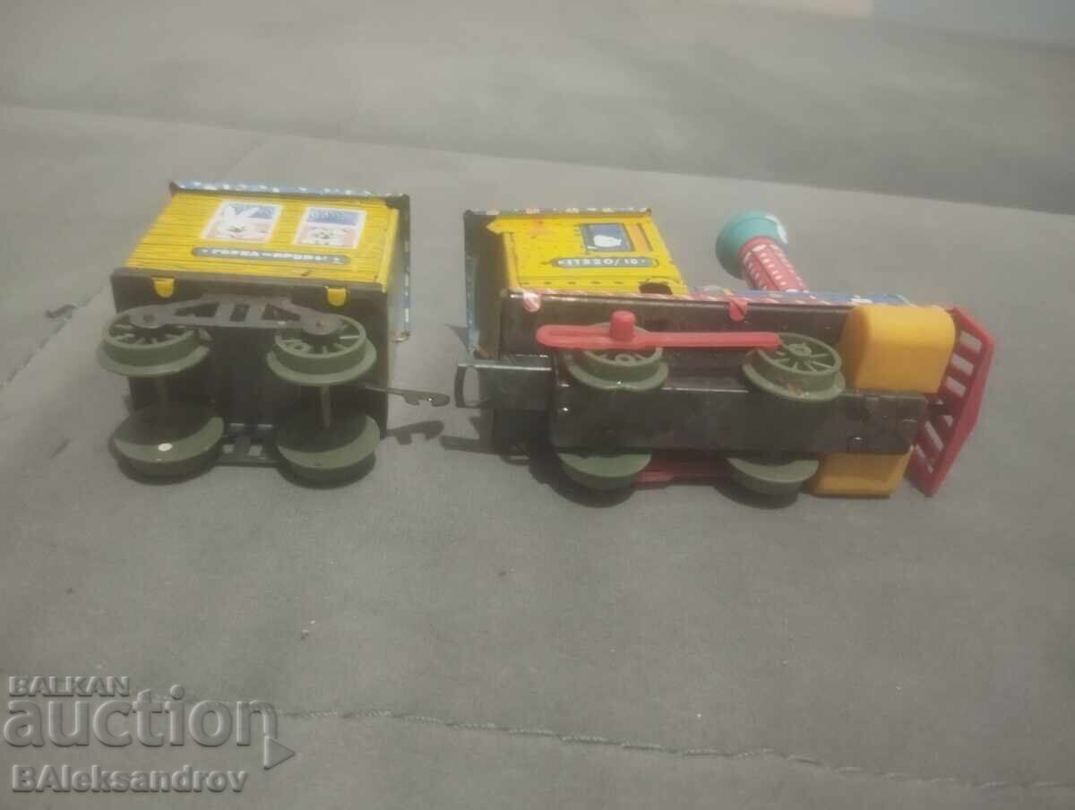 Jucărie veche mecanică din tablă - 6