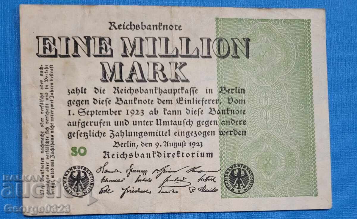 Germania 1923 1 milion mărci