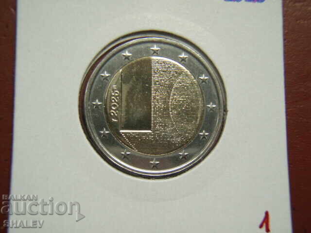 2 Euro 2025 Finland "Diplomacy" / 2 Euro Finland (1) - Uncirculated with price 27.89 BGN | € 14.26