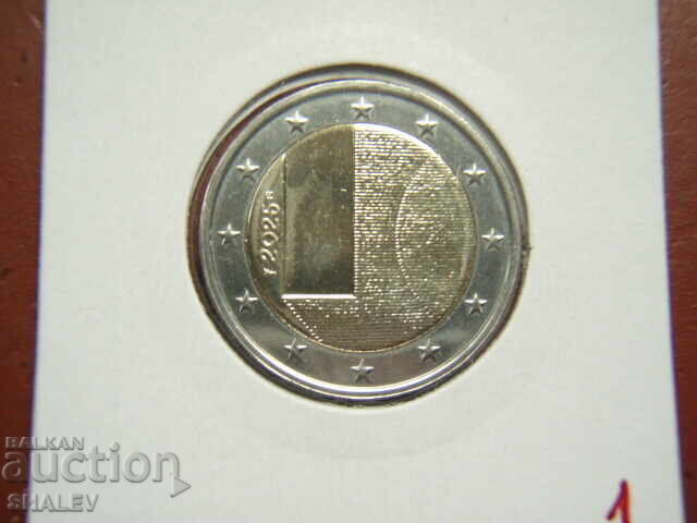 2 Euro 2025 Finland "Diplomacy" / 2 Euro Finland (1) - Uncirculated