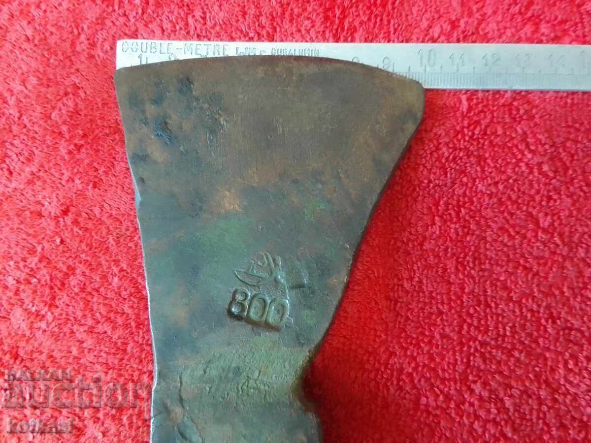 Auction  Old metal Axe Hatchet marked Germany 876 grams