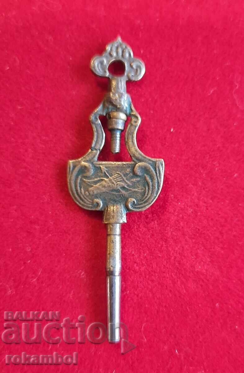 Licitație Cheie veche de ceas de buzunar secolul 17-18