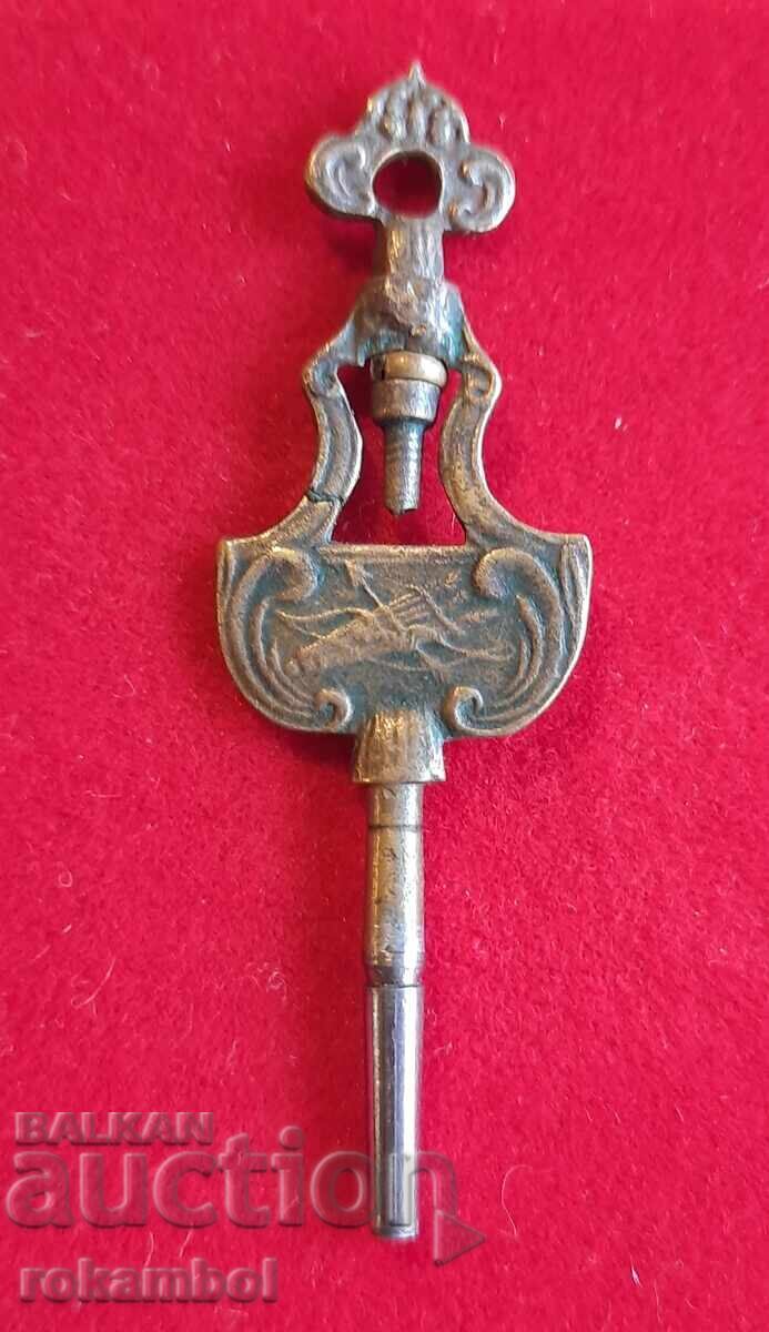 Livrarea Cheie veche de ceas de buzunar secolul 17-18