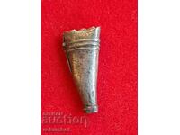 Vechiu vârf de argint de cuțit karakulak