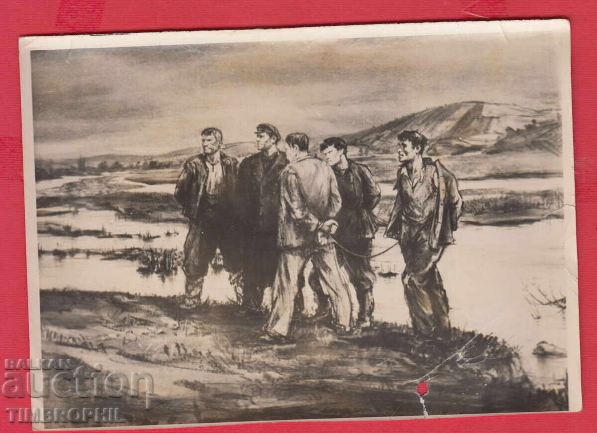 Δημοπρασία 220714 / Σκίτσο καλλιτέχνη Γεώργιου Ντασκάλοφ πίνακας Εκτέλεση