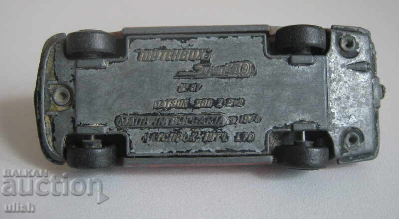 1978 Matchbox Ματσμπόξ Βουλγαρία Datsun 260 κόκκινο - 5