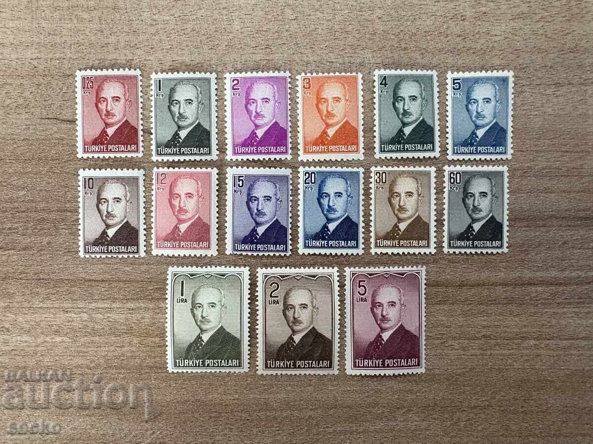 Turkey - President Inönü (1948) MNH