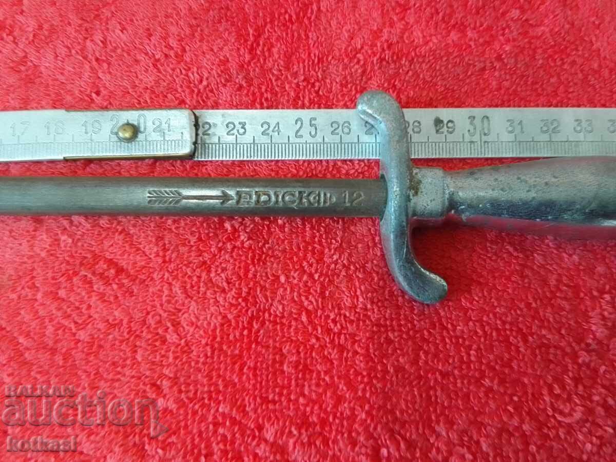 Delivery of Sharp Square Sharpening Steel Knife Germany F.DICK 12