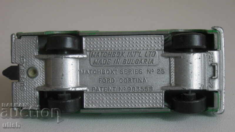 Livrarea Matchbox Mașinuță Bulgaria BG Ford Cortina verde Livrarea Matchbox Mașinuță Bulgaria BG Ford Cortina verde