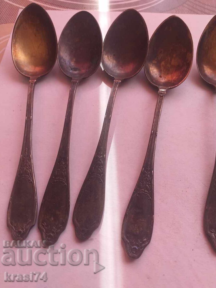 Auction Silver spoons Auction Silver spoons