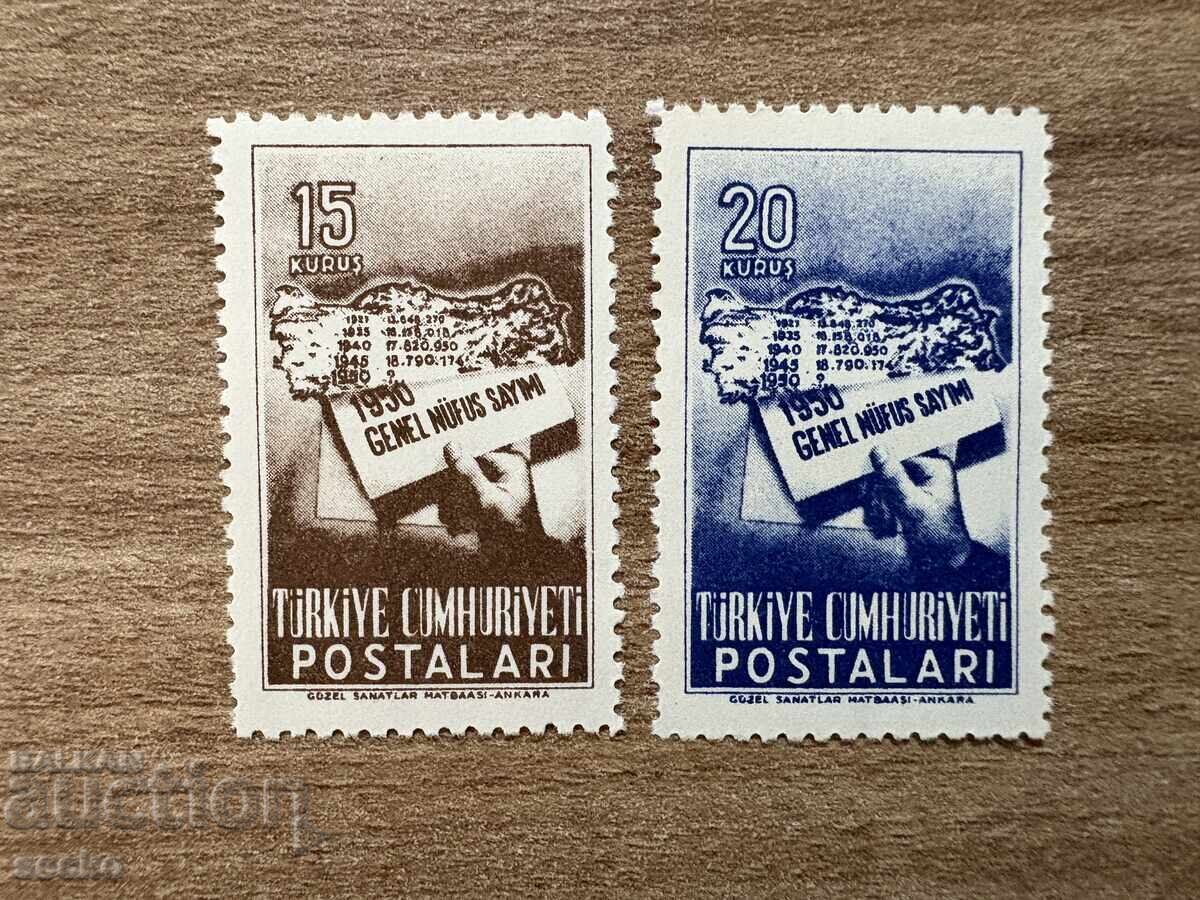 Τουρκία - Εθνική Απογραφή (1950) MNH Τουρκία - Εθνική Απογραφή (1950) MNH