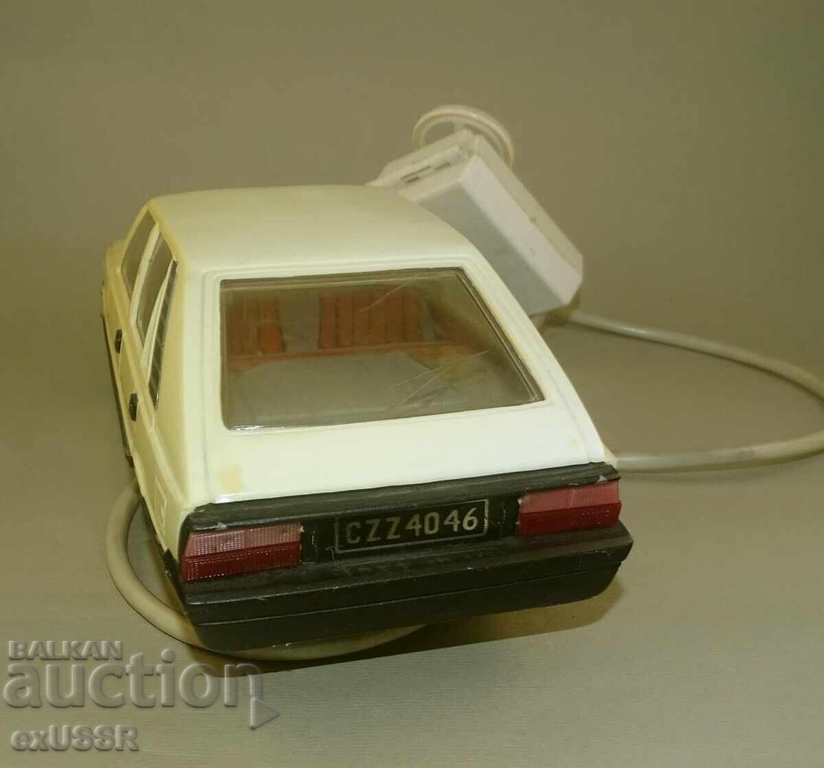 Delivery of Old toy car Polonez FSO Polonez with battery