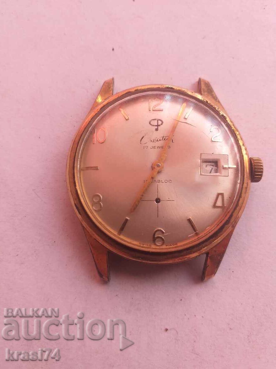 Gold plated watch Gold plated watch