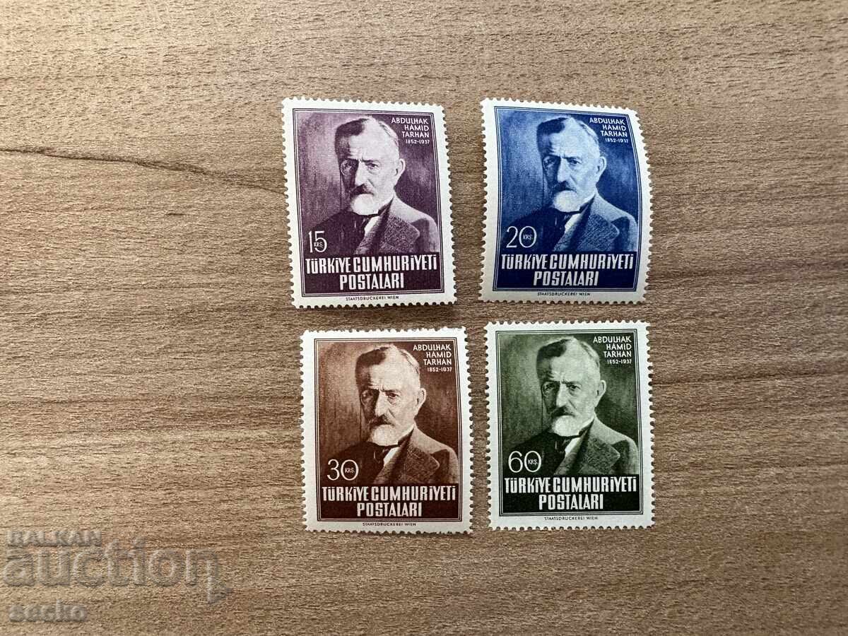 Τουρκία - 100 γρ. από τη γέννηση του Ταρκάν (1952) MNH Τουρκία - 100 γρ. από τη γέννηση του Ταρκάν (1952) MNH