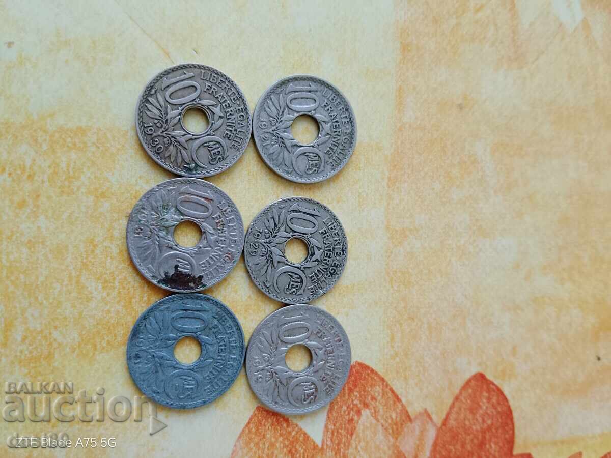 Licitație 10 centime - Franța Licitație 10 centime - Franța