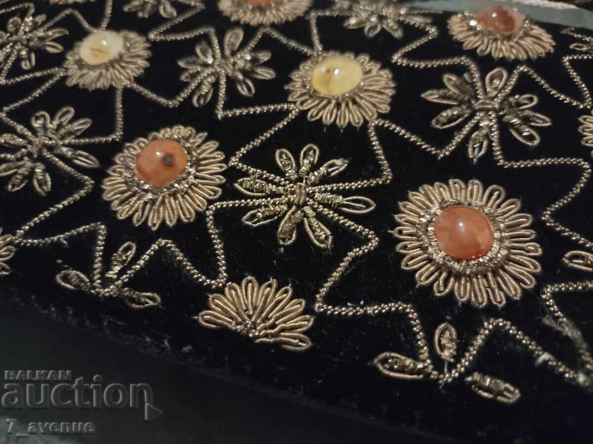 Δημοπρασία Υπέροχη γυναικεία τσάντα με φυσικά πετράδια, nosiya 23.10.25