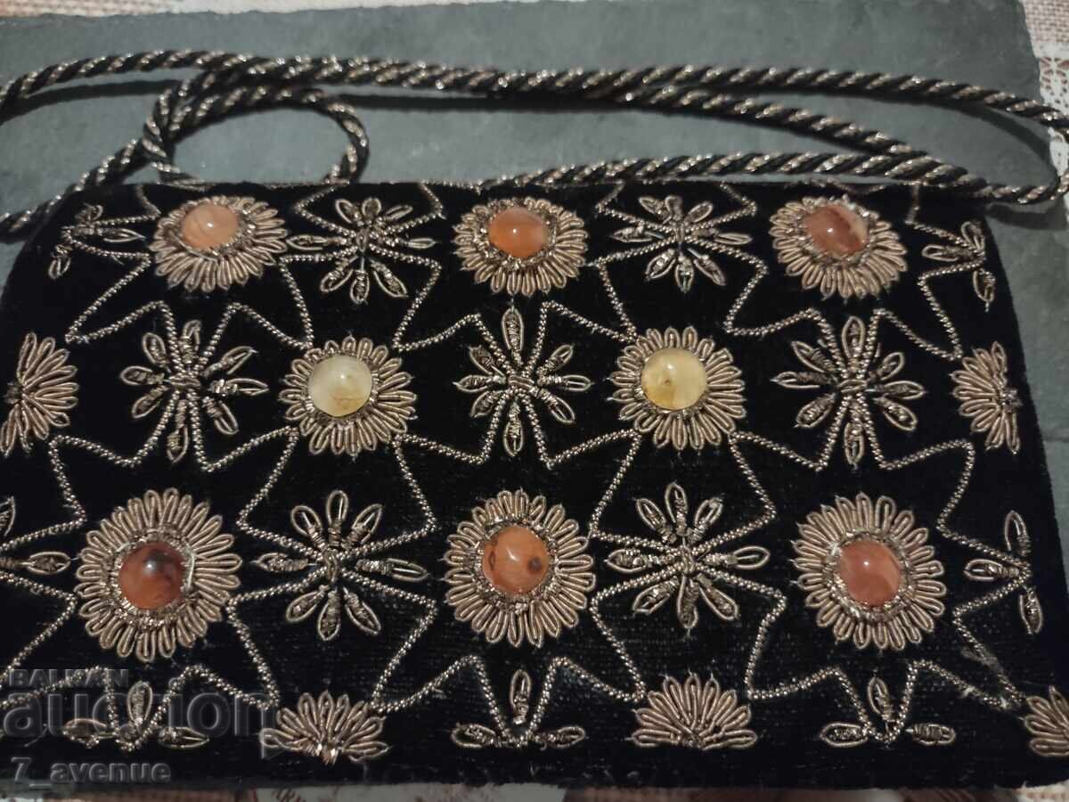 Υπέροχη γυναικεία τσάντα με φυσικά πετράδια, nosiya 23.10.25