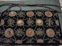 Geantă de damă superbă cu pietre naturale, colecție 23.10.25