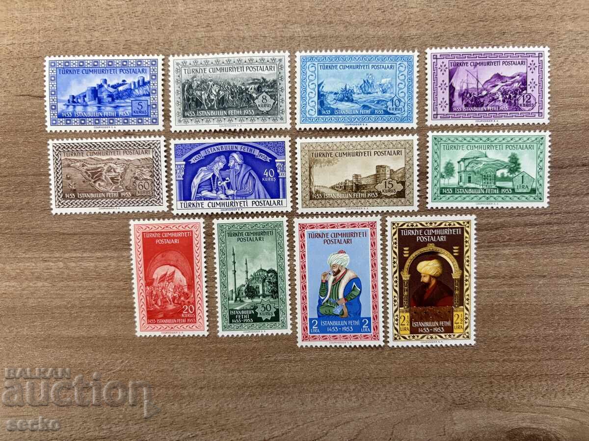 Турция - 500 г. от падането на Константинопол (1953) MNH