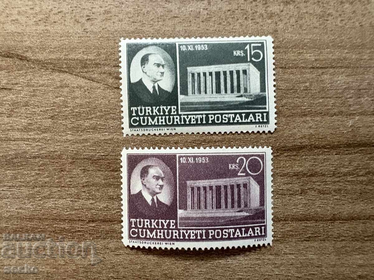 Τουρκία - Μεταφορά της τέφρας του Κεμάλ Ατατούρκ στο ...(1953) MNH Τουρκία - Μεταφορά της τέφρας του Κεμάλ Ατατούρκ στο ...(1953) MNH