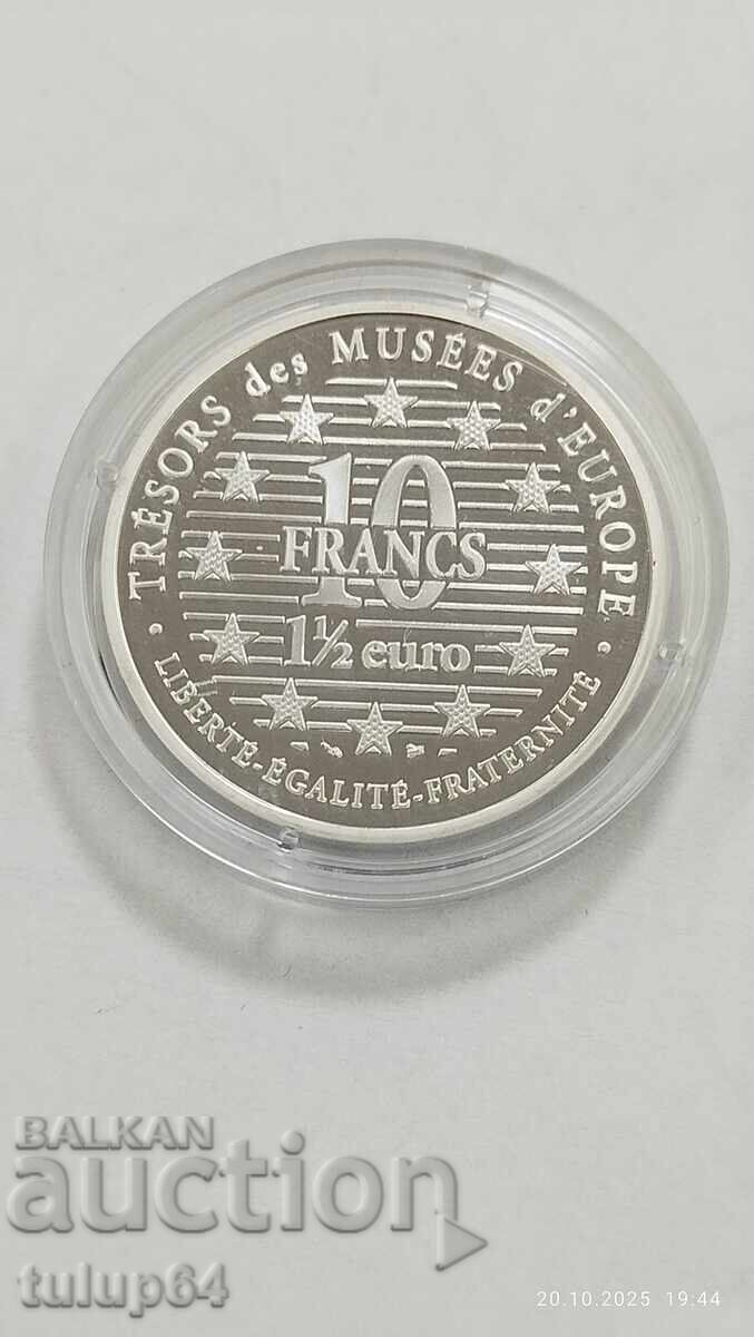 10 franci 1997 cu preț 100.00 BGN | € 51.13