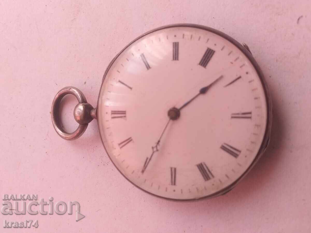 Ασημένιο ρολόι τσέπης Ασημένιο ρολόι τσέπης