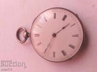 Ασημένιο ρολόι τσέπης