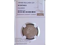 1лв.1894г. NGC XF DETAILS