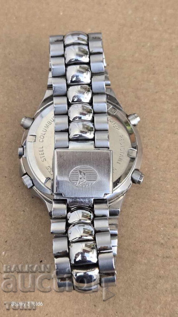 Δημοπρασία COLUMBUS ΧΡΟΝΟΓΡΑΦΟΣ QUARTZ RYADŬK ΔΕΝ ΞΕΡΩ ΑΝ ΛΕΙΤΟΥΡΓΕΙ BZTS !