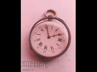 Ασημένιο ρολόι τσέπης