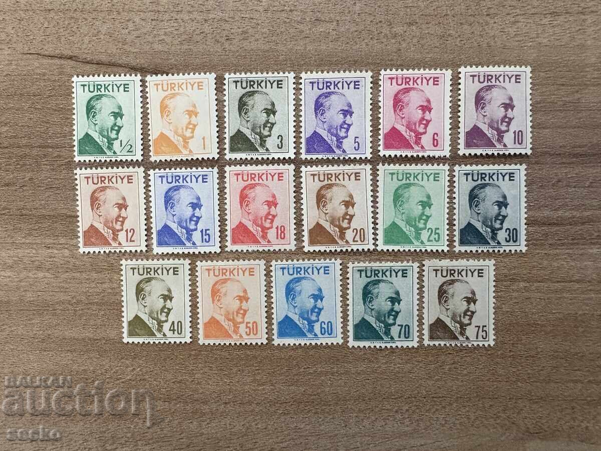 Τουρκία - Ατατούρκ (1956) MNH Τουρκία - Ατατούρκ (1956) MNH