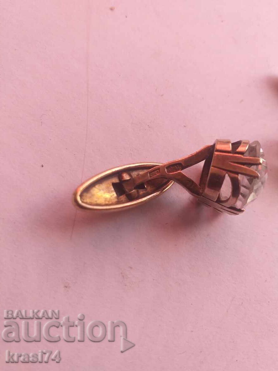 Russian silver cufflinks with gilding with price 50.00 BGN | € 25.56 Russian silver cufflinks with gilding with price 50.00 BGN | € 25.56