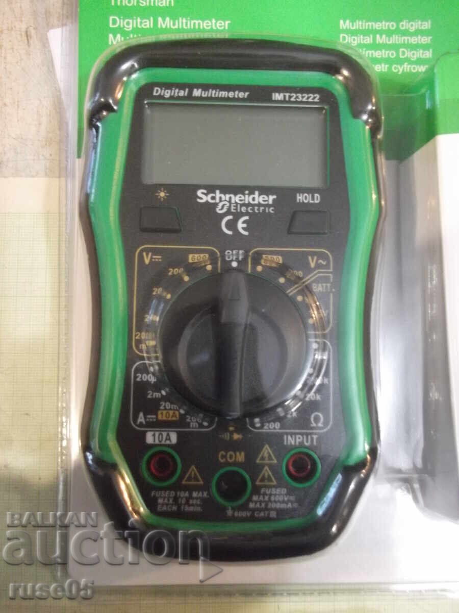 Multimeter "Schneider - IMT 23222" digital new with price 60.00 BGN | € 30.68