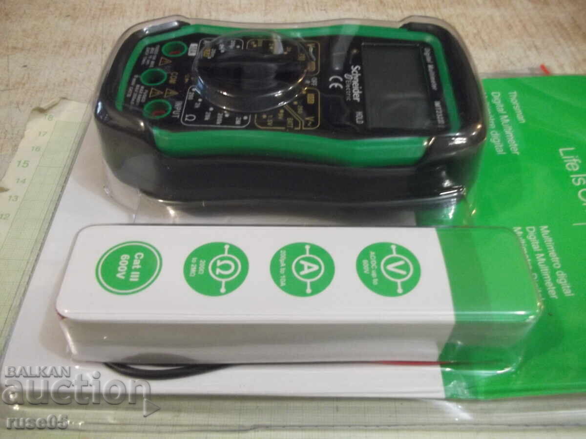 Auction  Multimeter "Schneider - IMT 23222" digital new