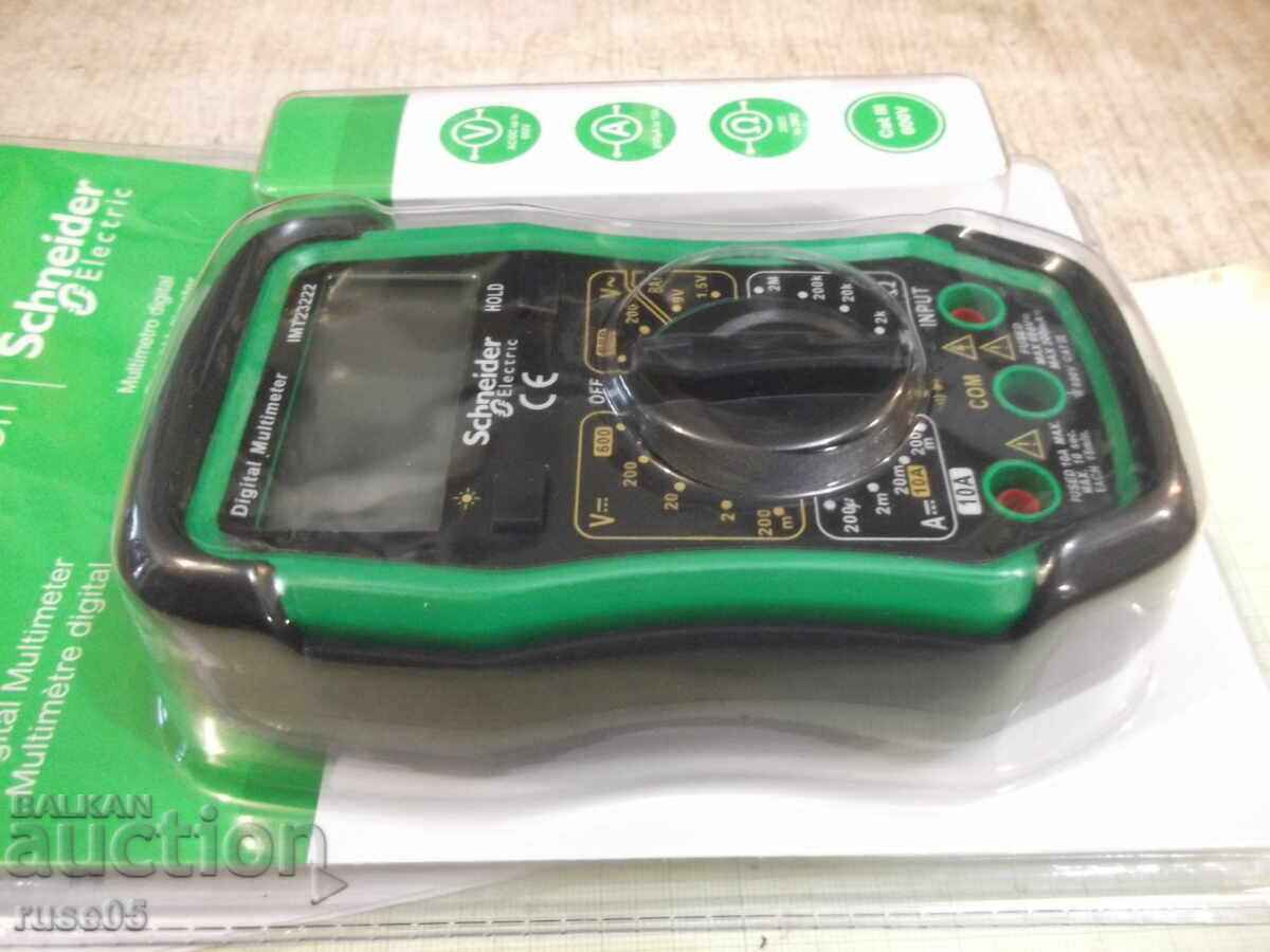 Delivery of Multimeter "Schneider - IMT 23222" digital new