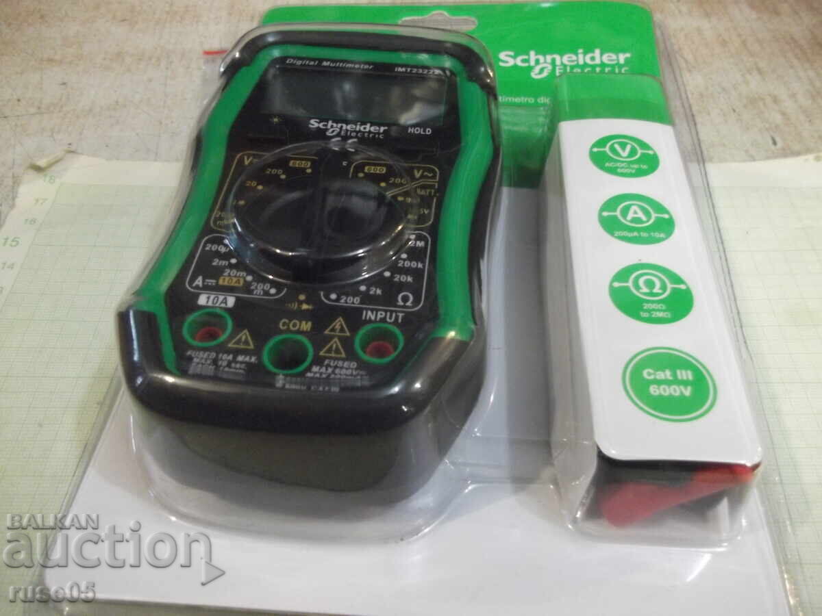 Multimeter "Schneider - IMT 23222" digital new - 5