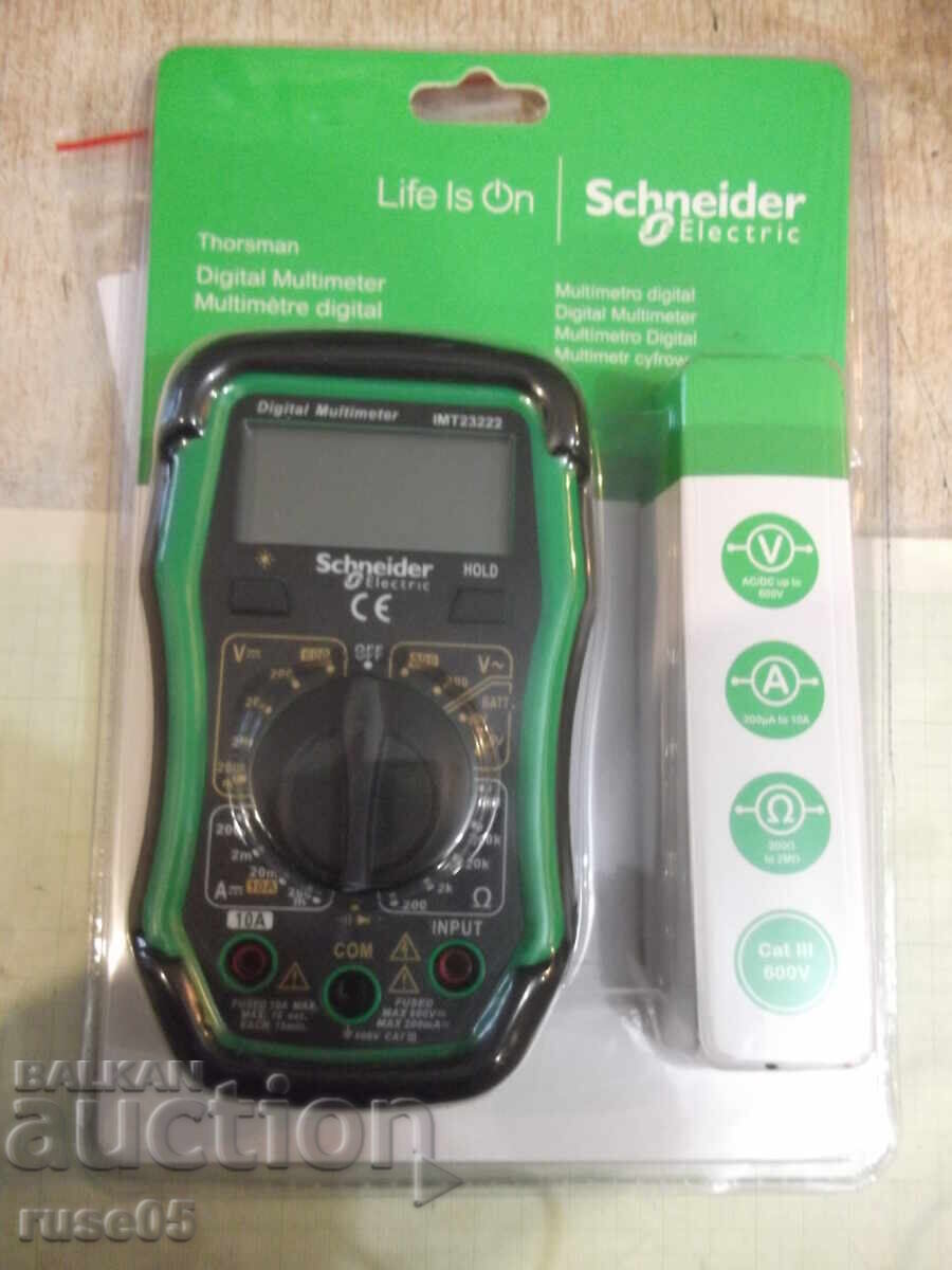 Multimeter "Schneider - IMT 23222" digital new