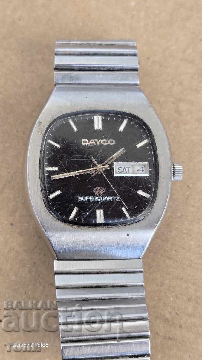 DAYCO QUARTZ SWISS MADE ΣΠΑΝΙΟ ΔΕΝ ΞΕΡΩ ΑΝ ΛΕΙΤΟΥΡΓΕΙ BZC !!! με τιμή 11.00 BGN | € 5.62